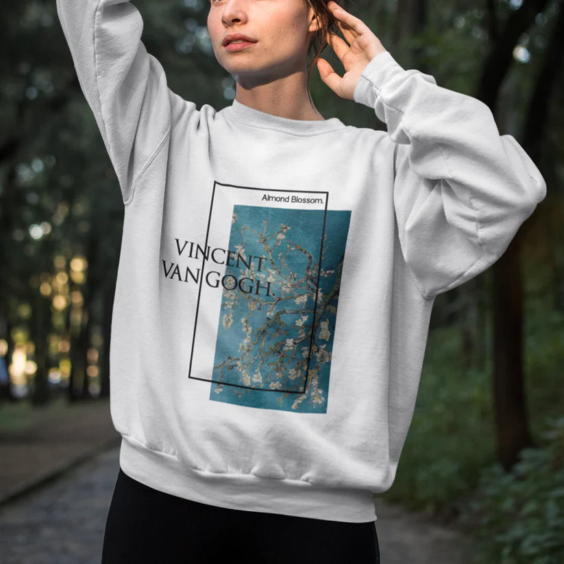 Almond Blossoms Crewneck