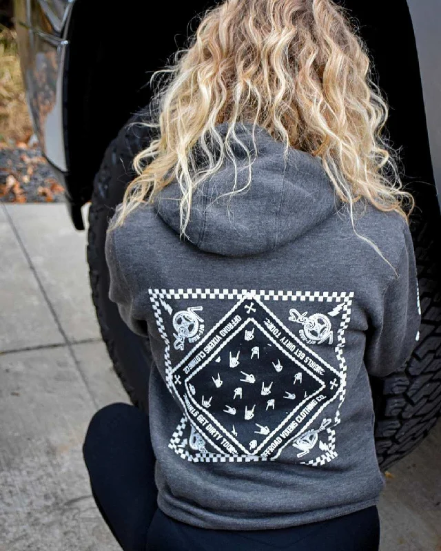 Bandana Unisex Pullover Hoodie