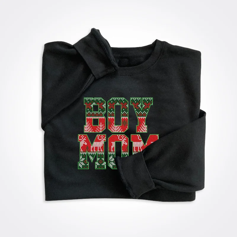 Boymom® Ugly Christmas Sweatshirt