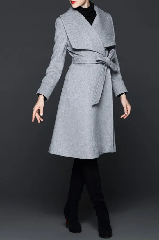 Daphne Winter Wool Blended Coat