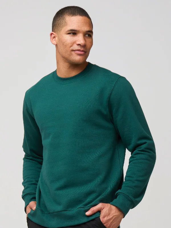 Dark Emerald Crew Sweatshirt