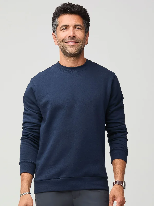 Dark Navy Crew Sweatshirt