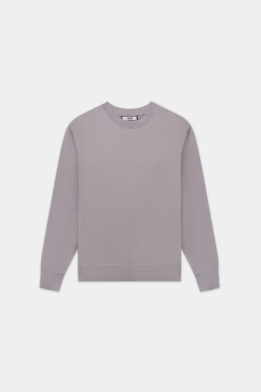 Game Day Box Fit Crewneck Ultimate Grape