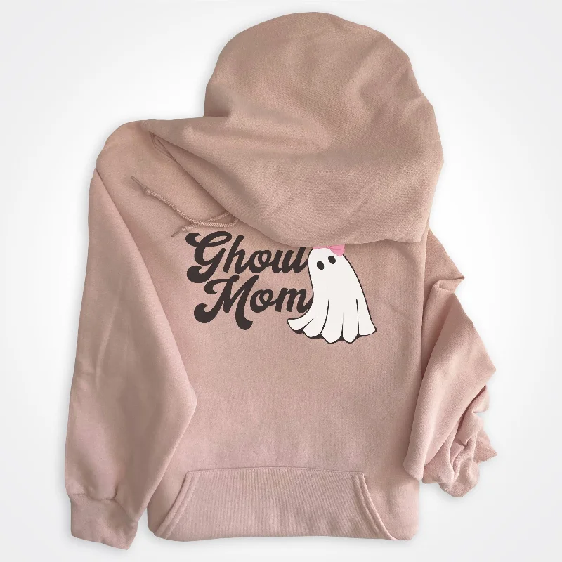 Ghoul Mom Blush Pink Hoodie Full