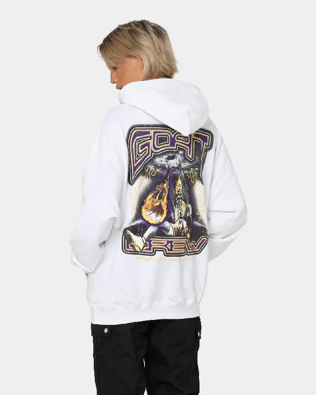 Goat Crew Space Slam Hoodie White