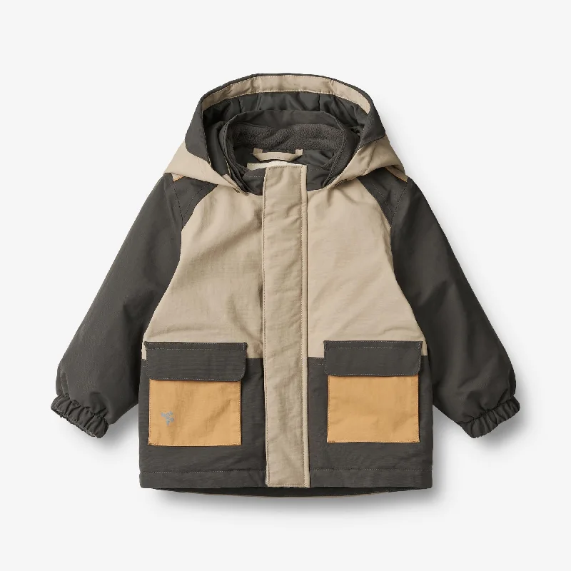 Jacket Laust Tech - grey sand