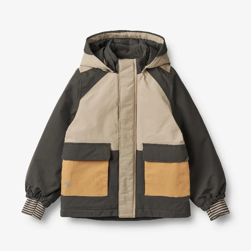 Jacket Laust Tech - grey sand