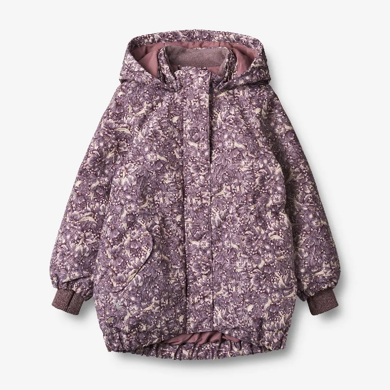 Jacket Tove Tech - purple tulips