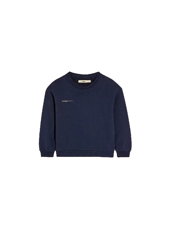 Kids' 365 Midweight Sweatshirt—navy blue