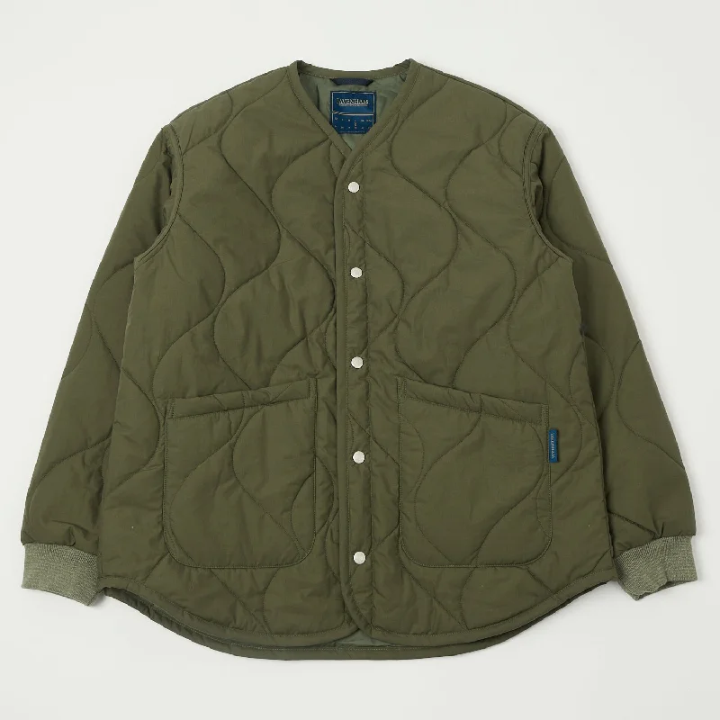 Lavenham Quilt Liner Jacket - Olive Green