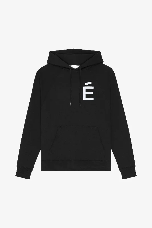 LOOSE HOODIE BIG É BLACK