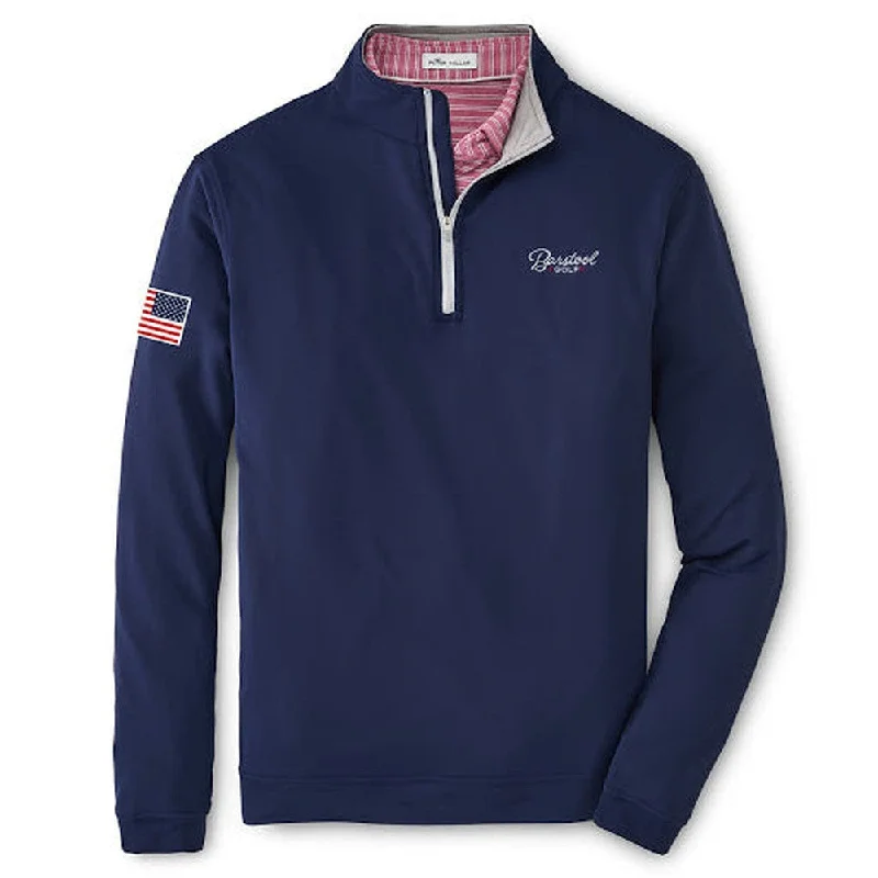 Peter Millar x Barstool Golf Perth Performance Quarter Zip