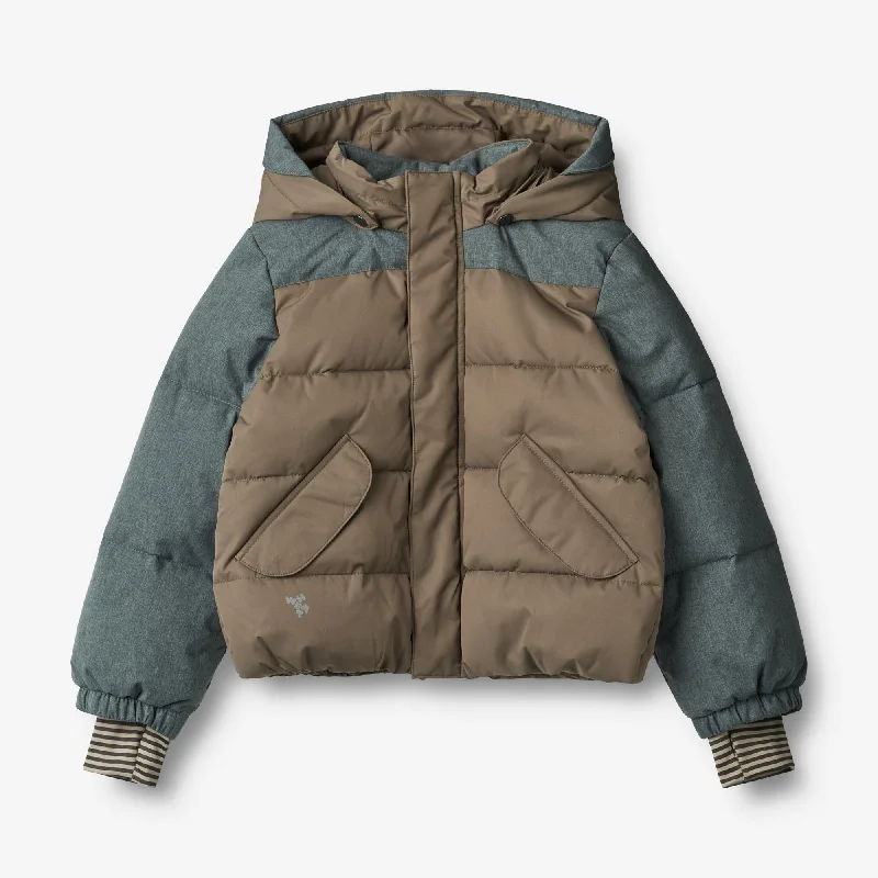 Puffer Jacket Anton - dry wood