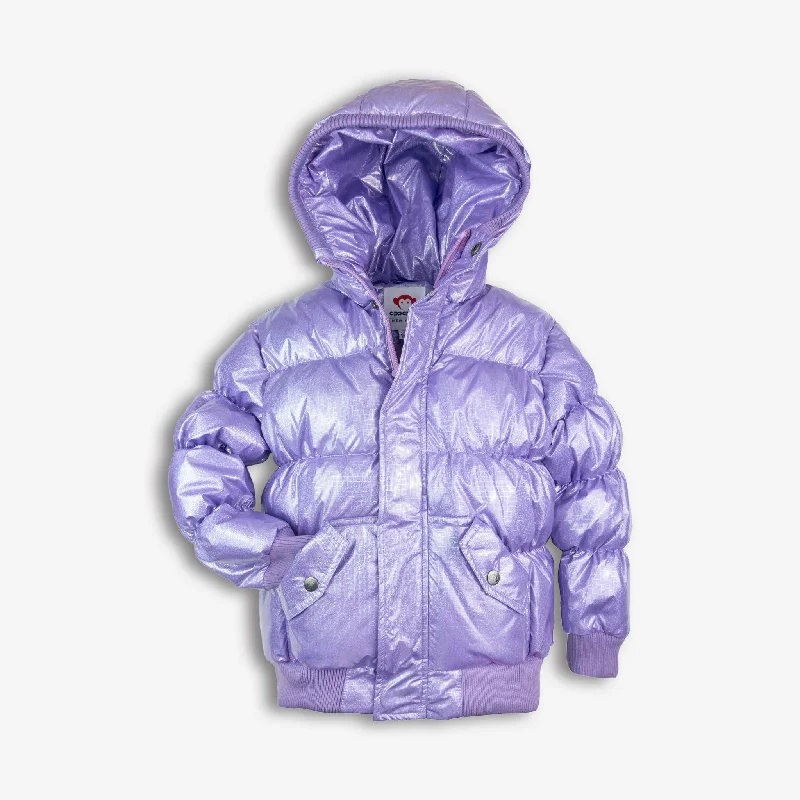 Puffy Coat | Glacial Purple