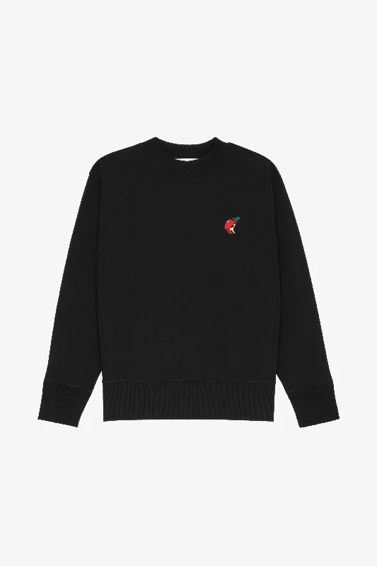 RELAX CREW NECK APPLE BLACK