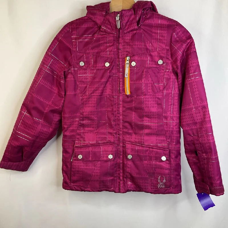 Size 12: Spyder Pink Zip-Up Winter Coat