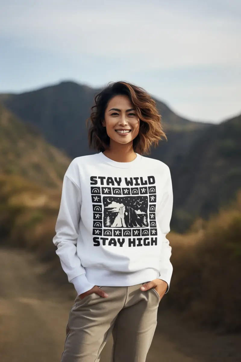 Stay Wild Crewneck