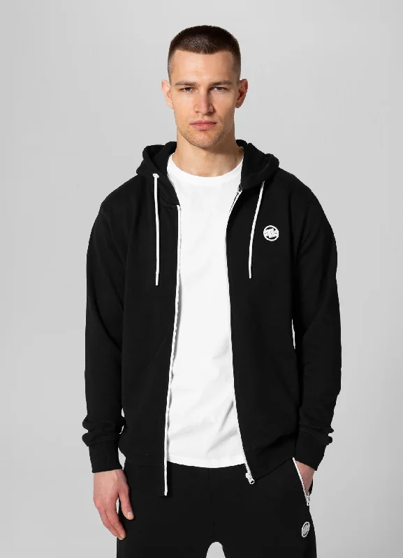 Men's Zip-up hoodie Terry Small Logo