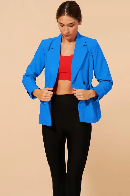 Tifan Blazer - Cornflower Blue