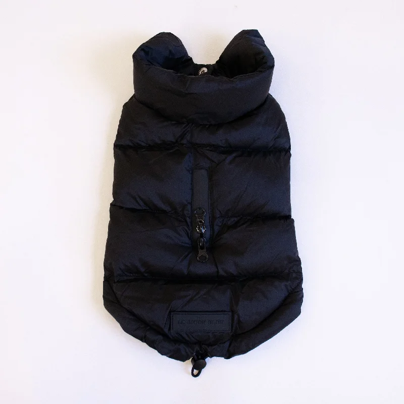 Waterproof Puffer Jacket - Black