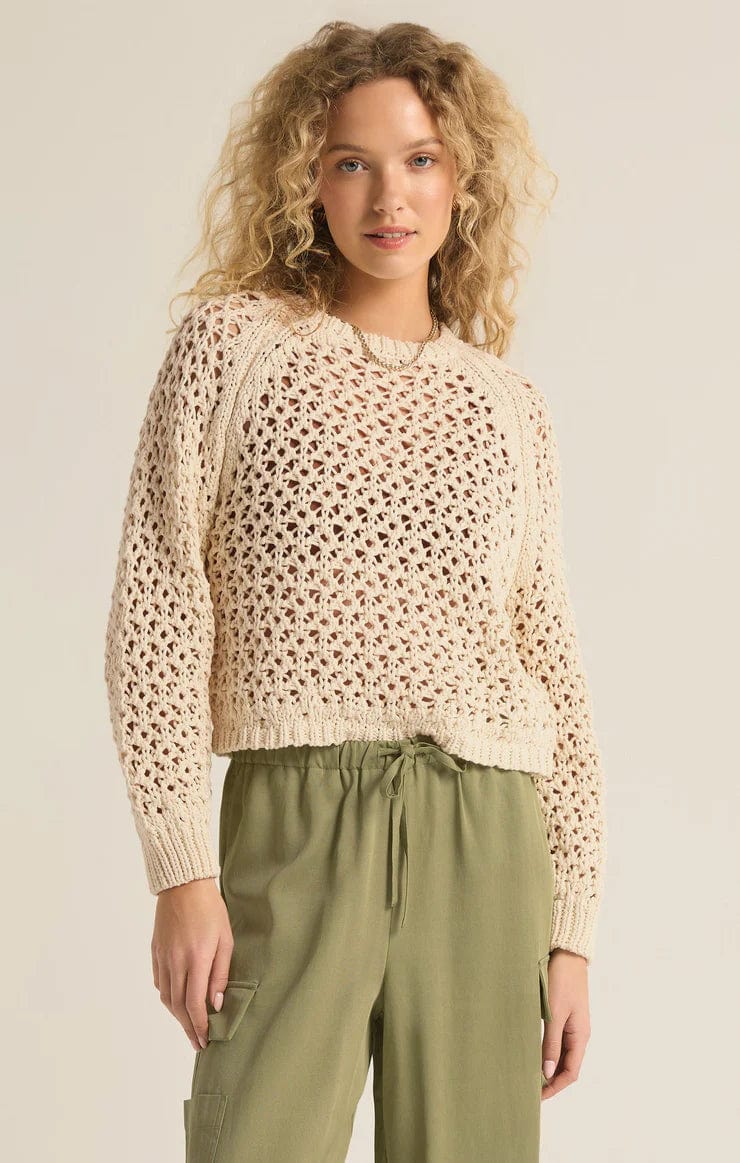 Cassian Open Knit Sweater