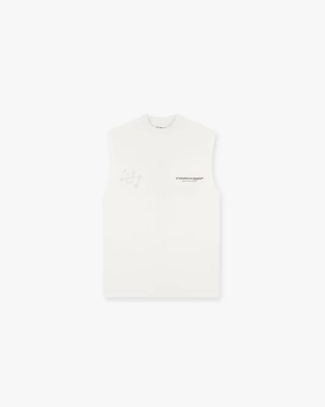 247 Future Terrains Oversized Tank - Flat White