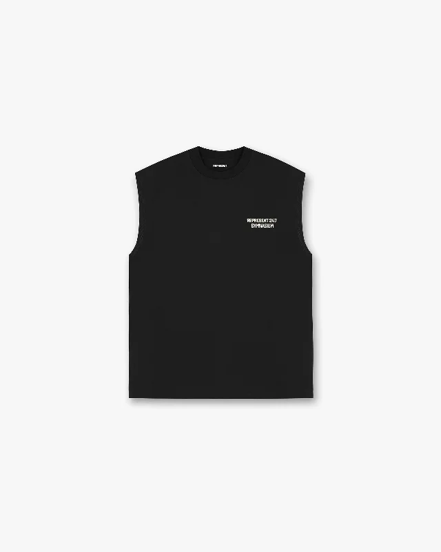 247 Gymnasium Tank - Off Black