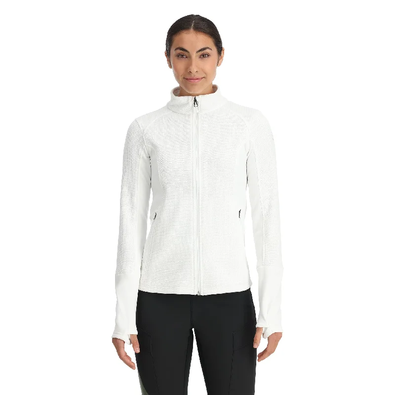 Womens Bandita Full Zip - White