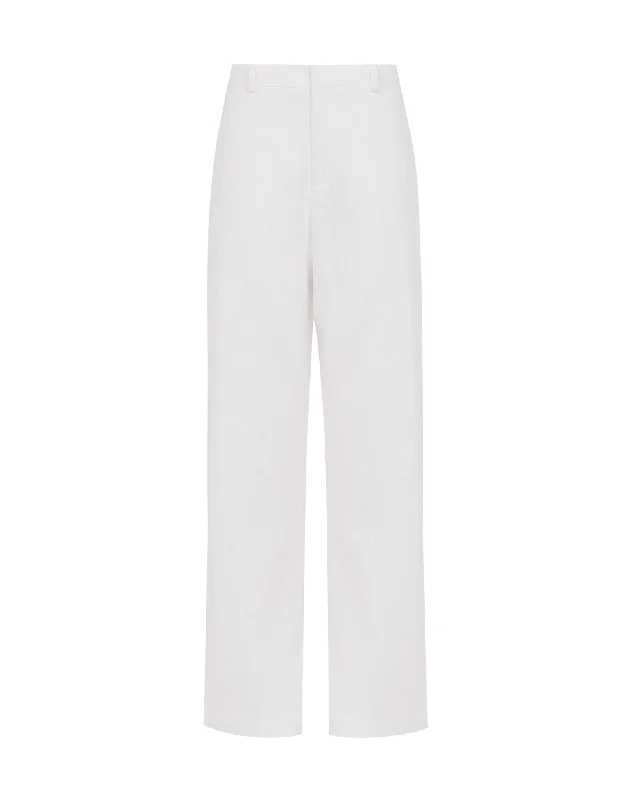 Giulia Tailored Pants - Off White