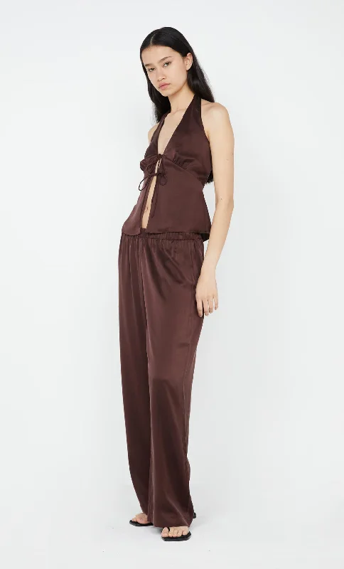 KAIA PANT - CHOC PLUM