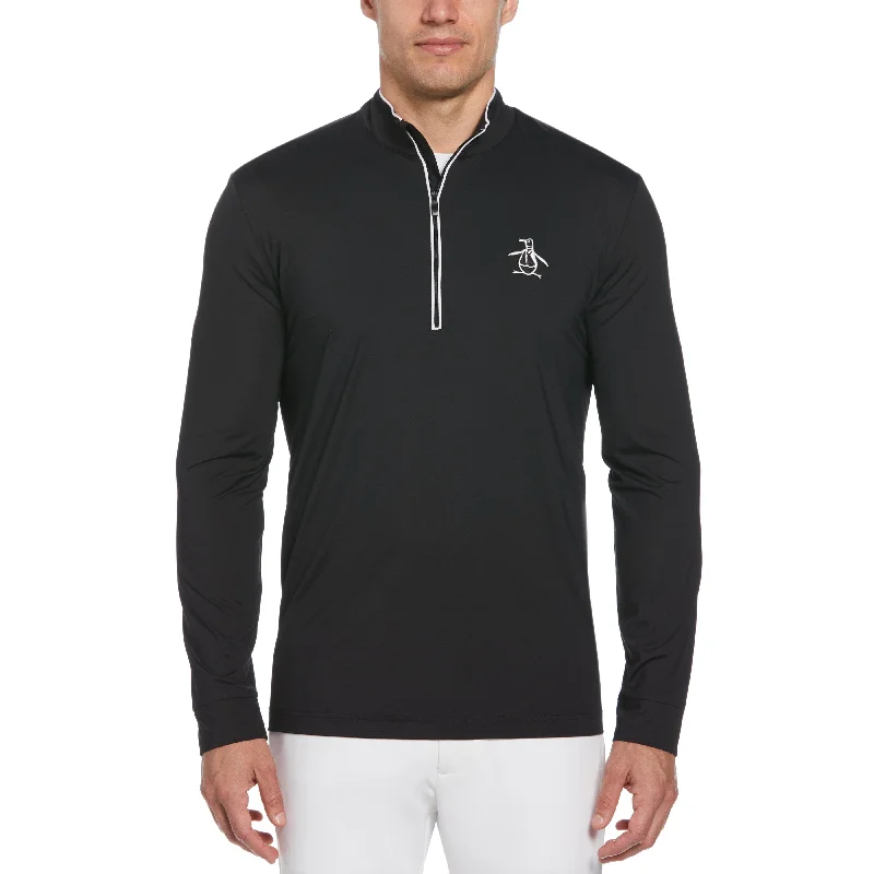 Technical Earl 1/4 Zip Long Sleeve Golf Sweater