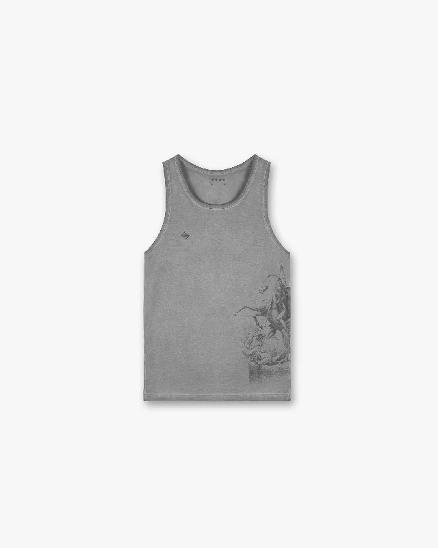 Vintage 247 Run Vest - Smoke