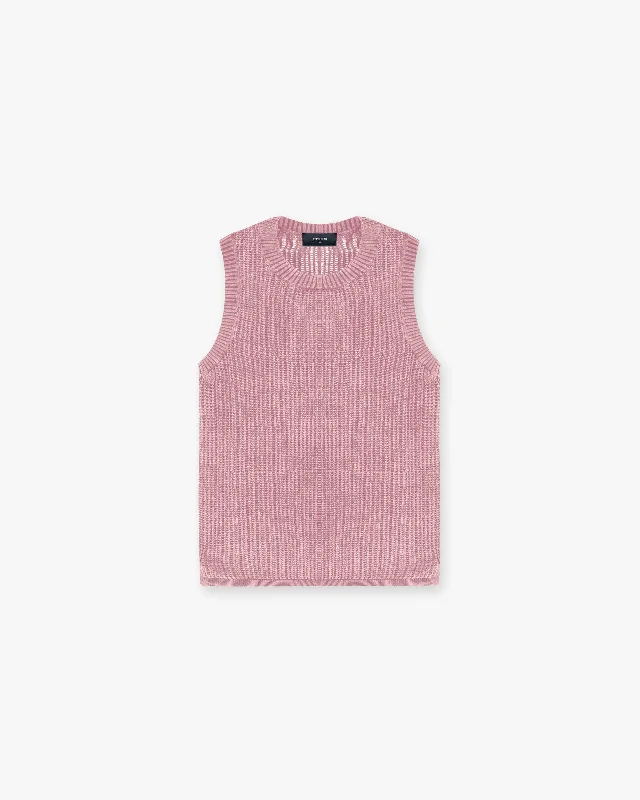 Washed Knit Vest - Sunrise