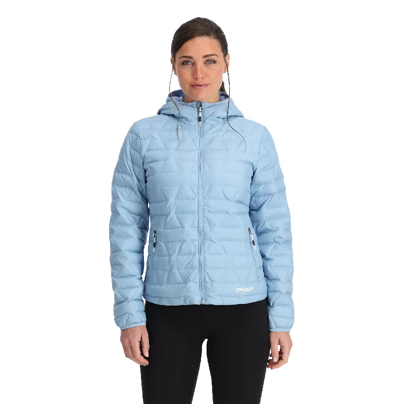 Womens Zenith Hooded - Blue Drift