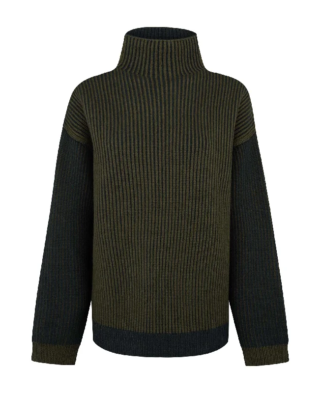 HINTERLAND HI NECK SWEATER