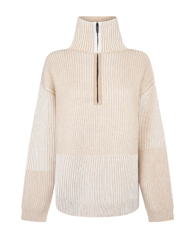 HINTERLAND ZIP THRU SWEATER