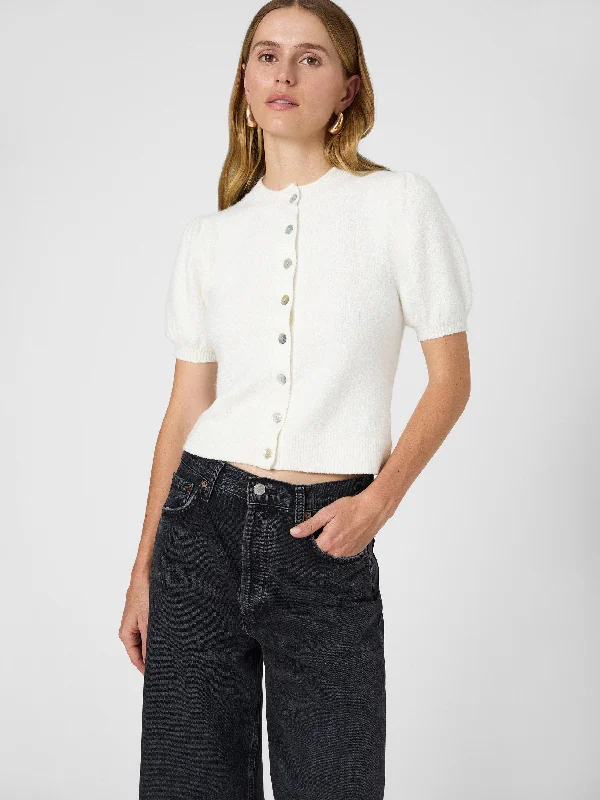 Vhari Short Sleeve Puff Cardigan